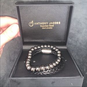 Brand new in box Anthony Jacobs bracelet set